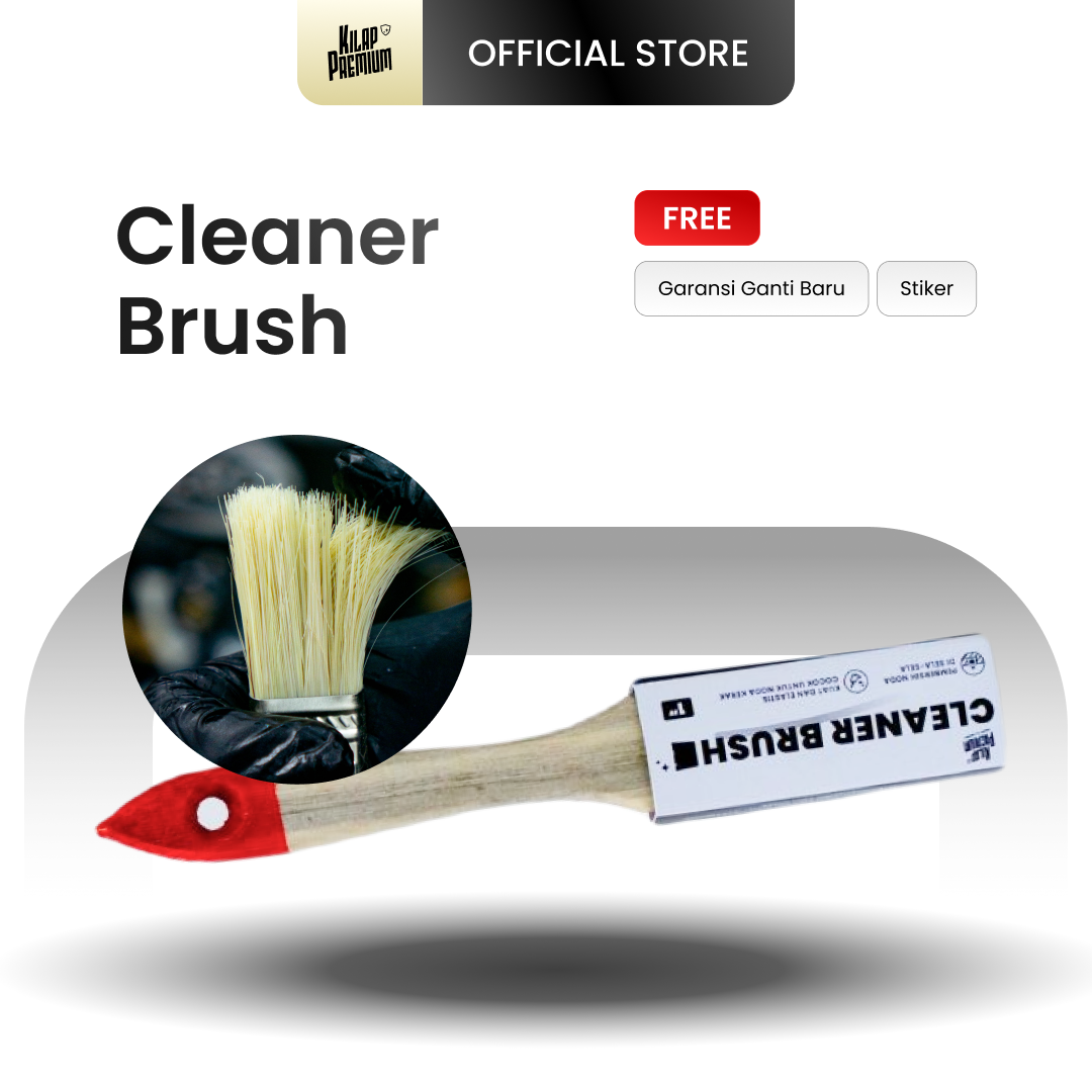 Cleaner Brush - Kuas Pembersih Sela Sela Mesin