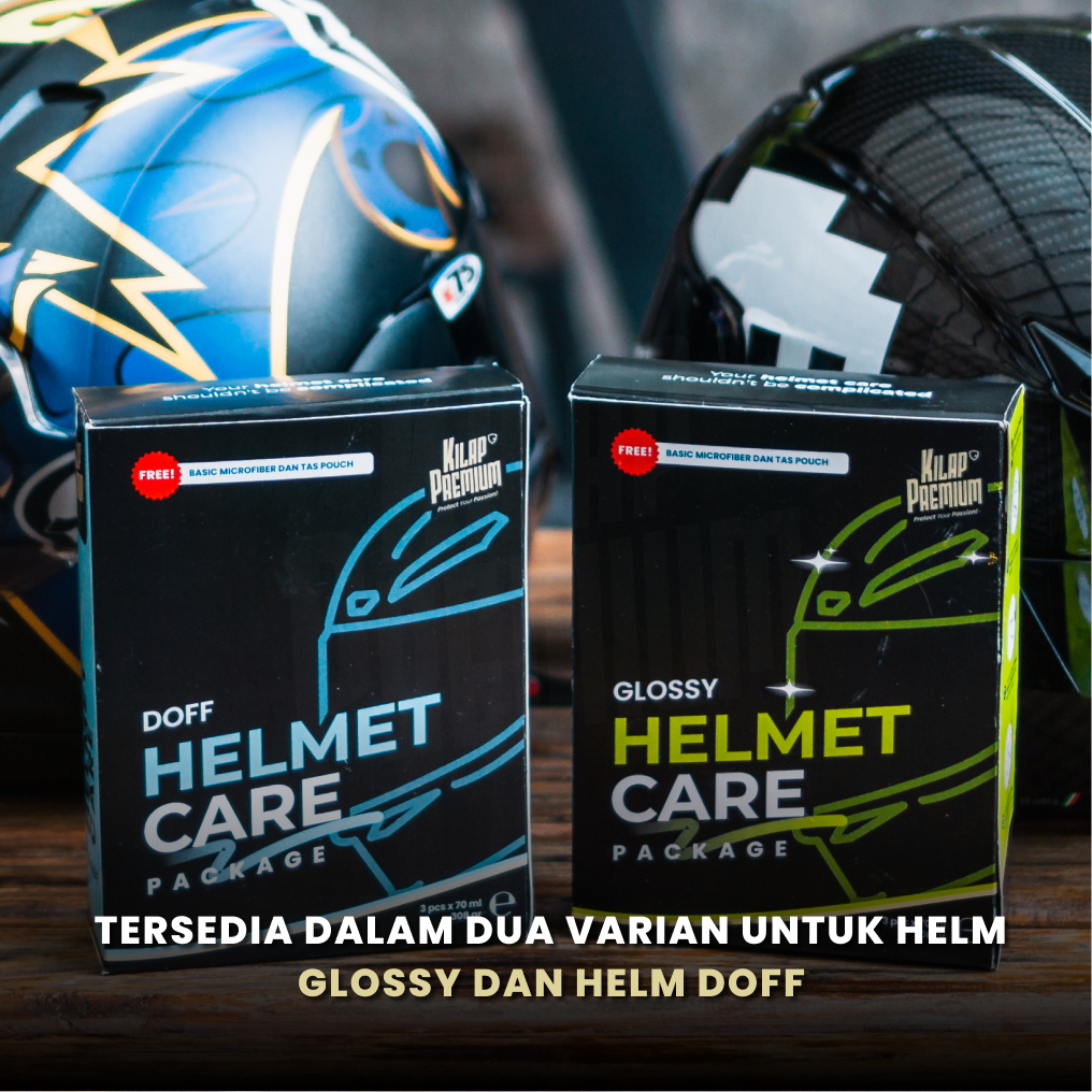 Helmet Care Package - Paket Lengkap Perawatan Helm