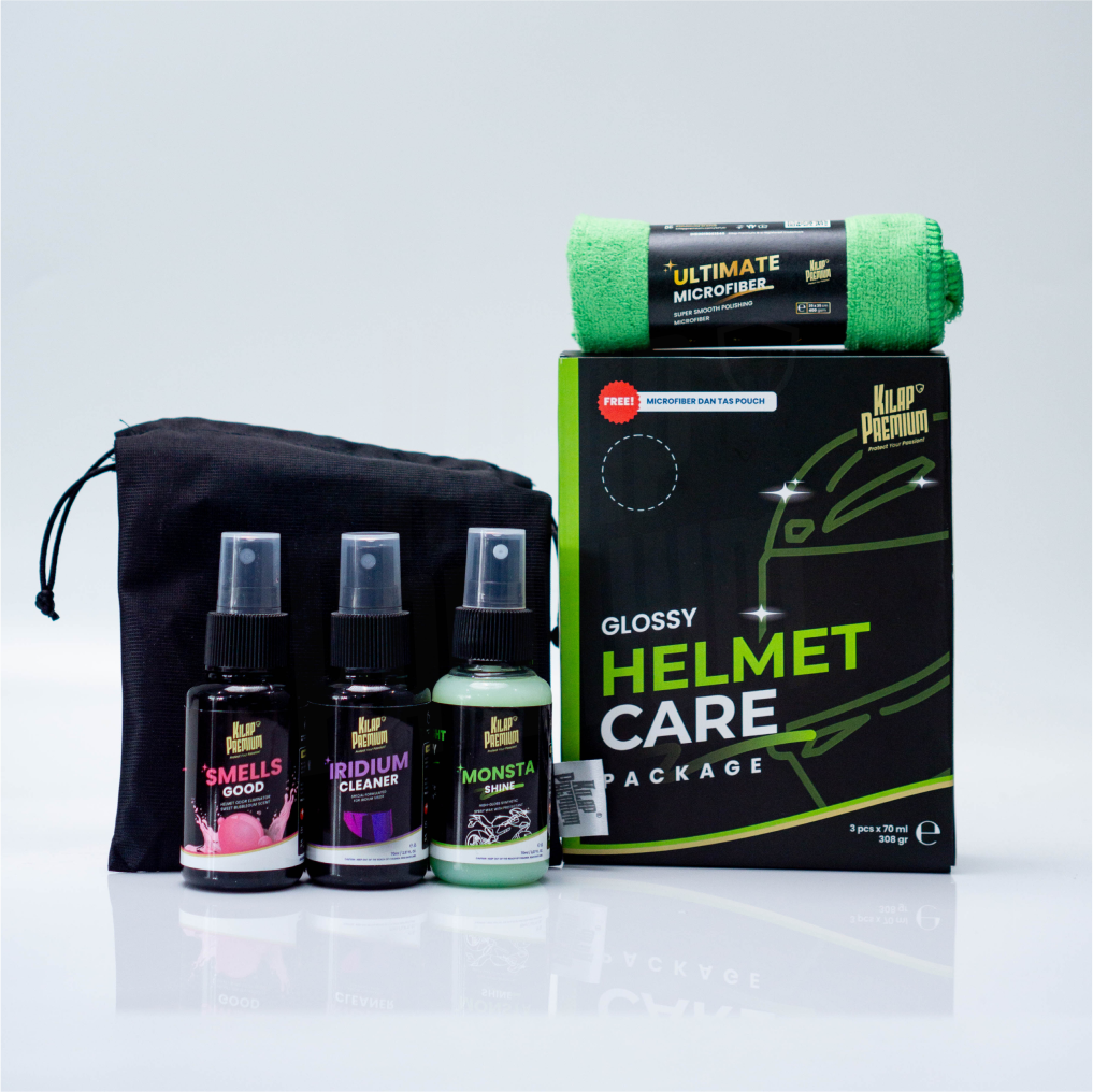 Helmet Care Package - Paket Lengkap Perawatan Helm