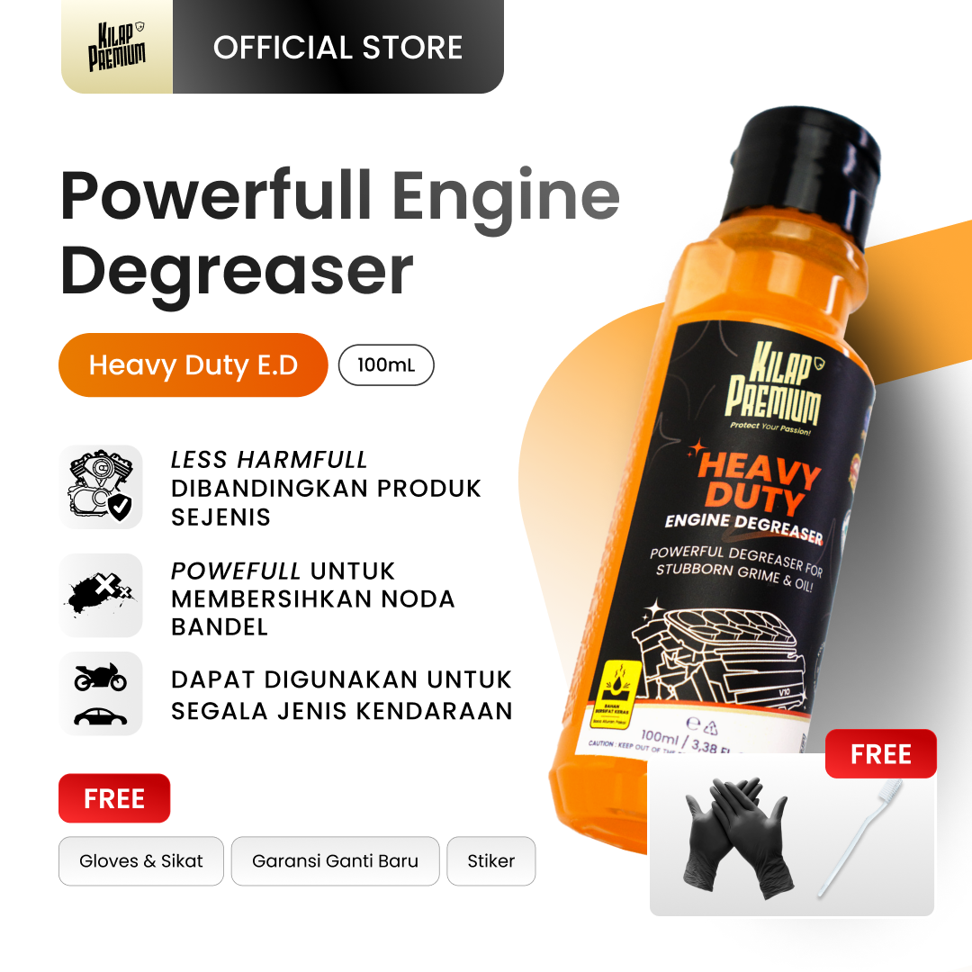 Heavy Duty Engine Degreaser - Pembersih Kerak Mesin Motor Dan Mobil