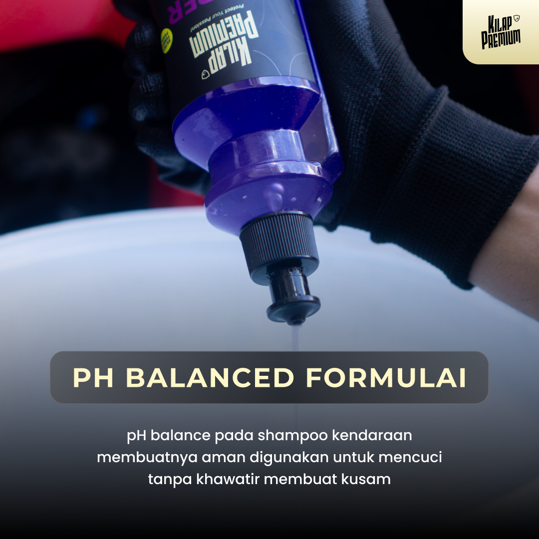 Hyperwaz - Shampoo Cuci Motor Dan Mobil pH Balance