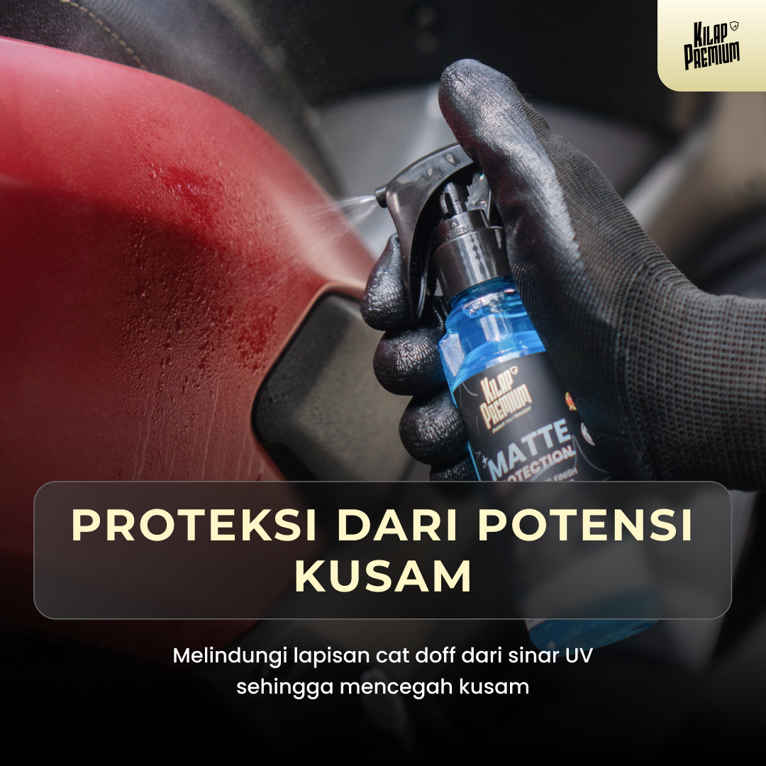 Matte Protection - Pengkilap Body Motor Cat Doff