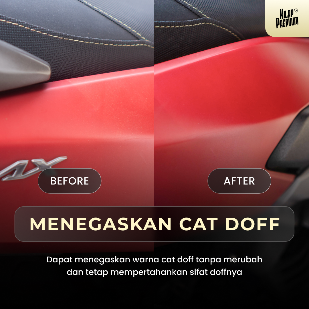 Matte Protection - Pengkilap Body Motor Cat Doff