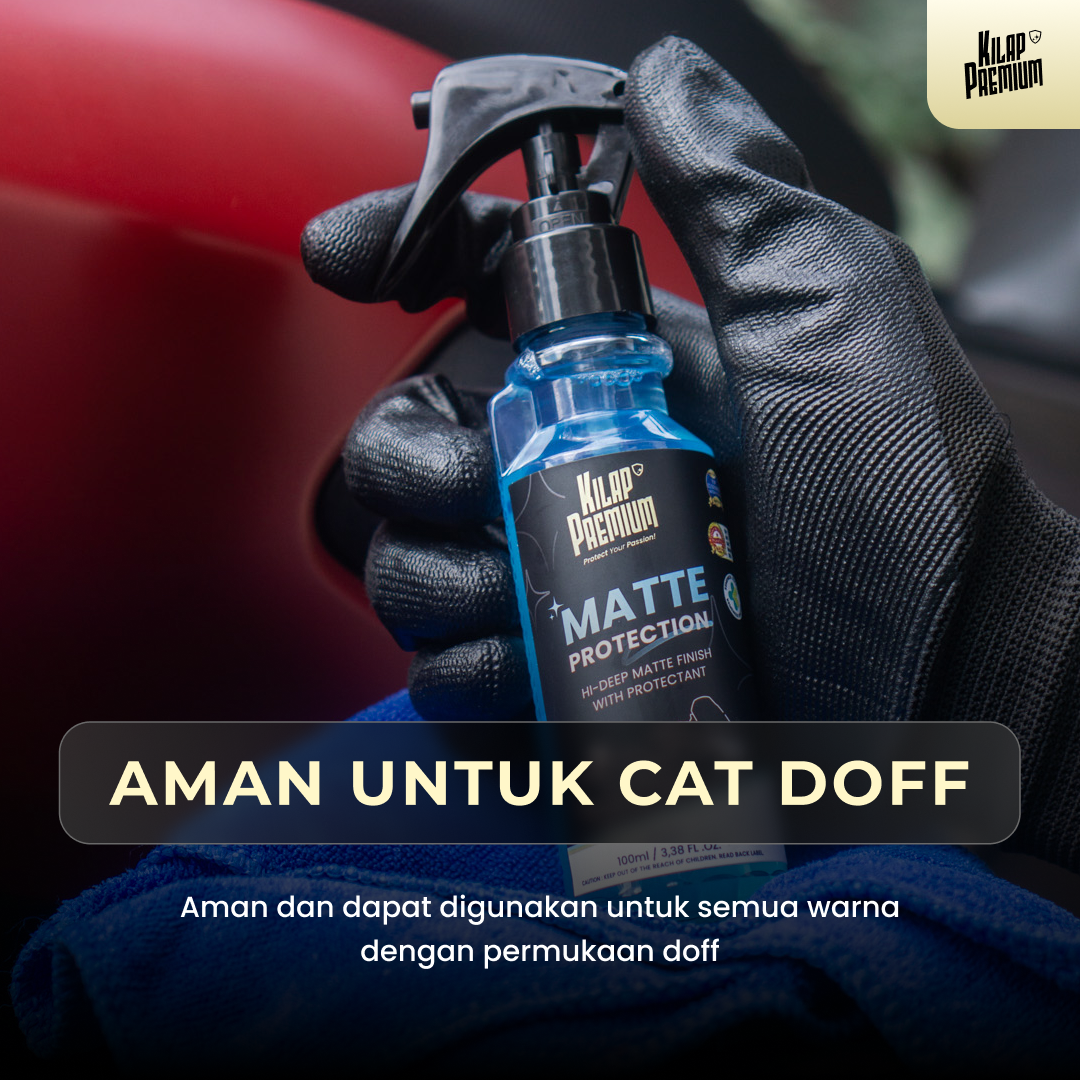 Matte Protection - Pengkilap Body Motor Cat Doff