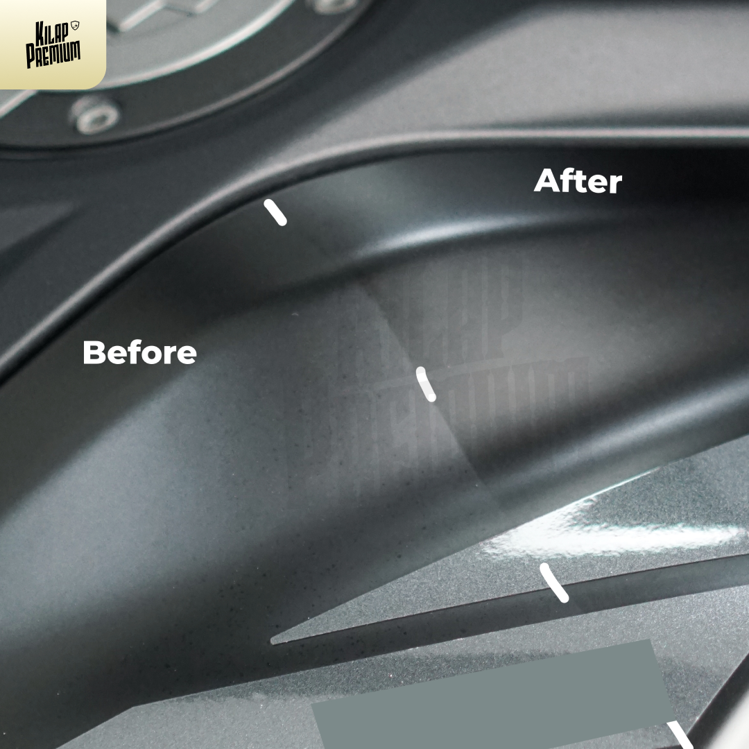 Matte Protection - Pengkilap Body Motor Cat Doff