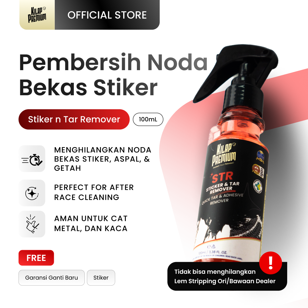 STR Sticker And Tar Remover - Pembersih Noda Stiker Dan Aspal