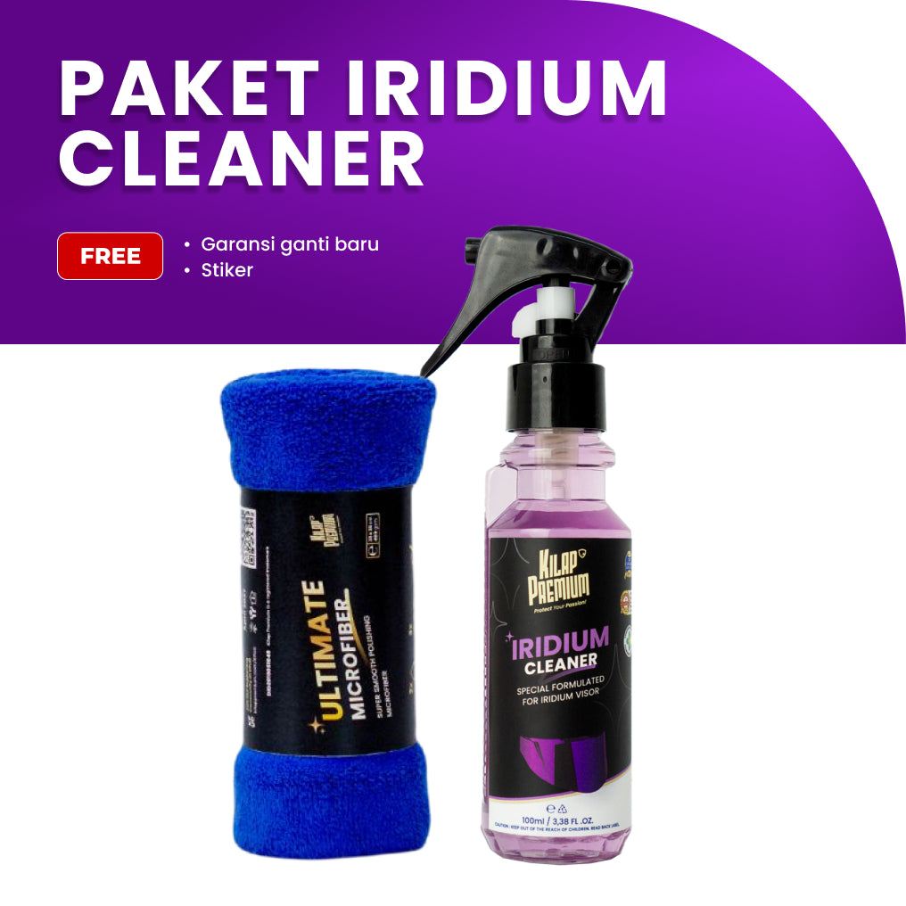 Iridium Cleaner - Pembersih Dan Perawatan Visor Clear
