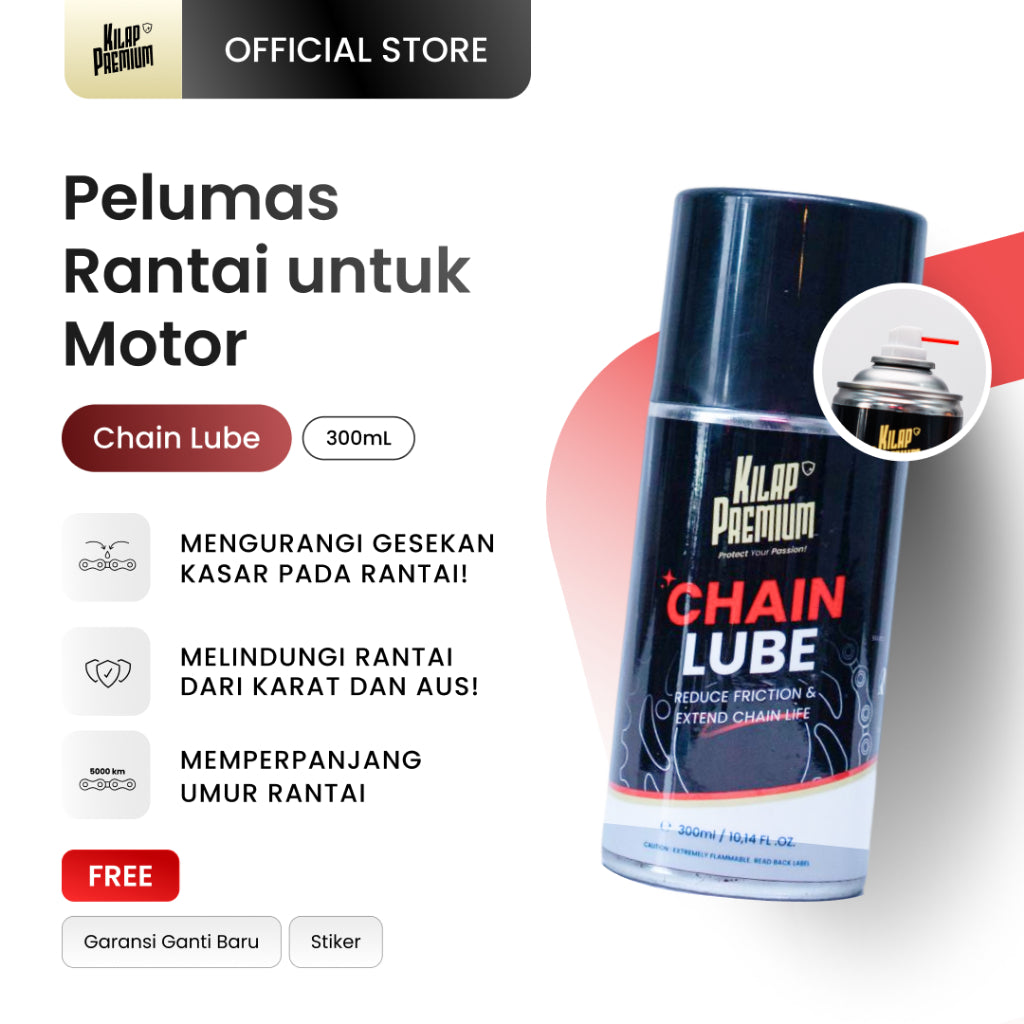Chain Lube - Pelumas Dan Pembersih Rantai Motor
