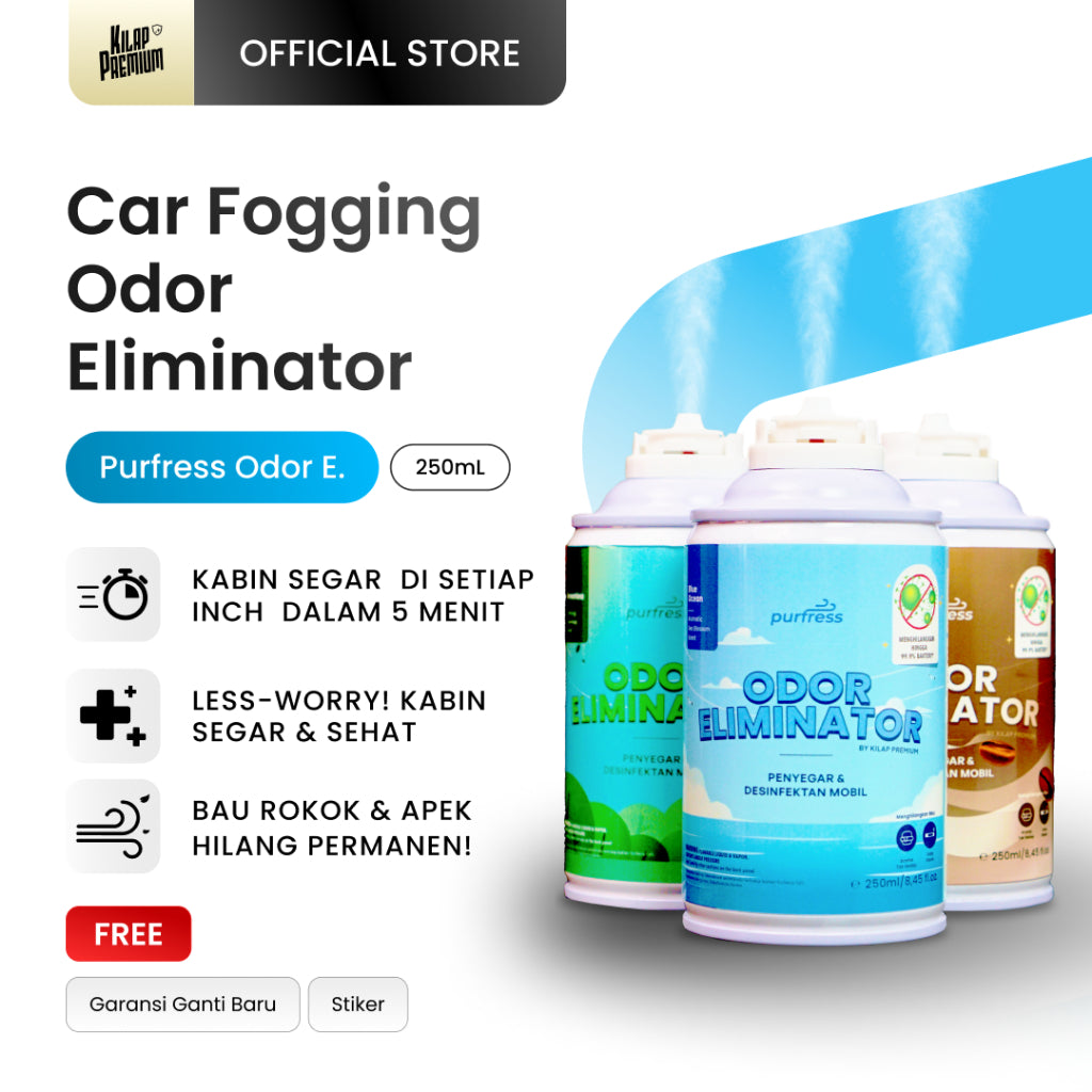 Odor Eliminator - Fogging AC pengharum Mobil