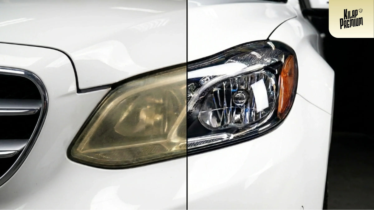 Headlamp Polish Kilap Premium-Pembersih Headlamp Mobil-Poles Mika Mobil