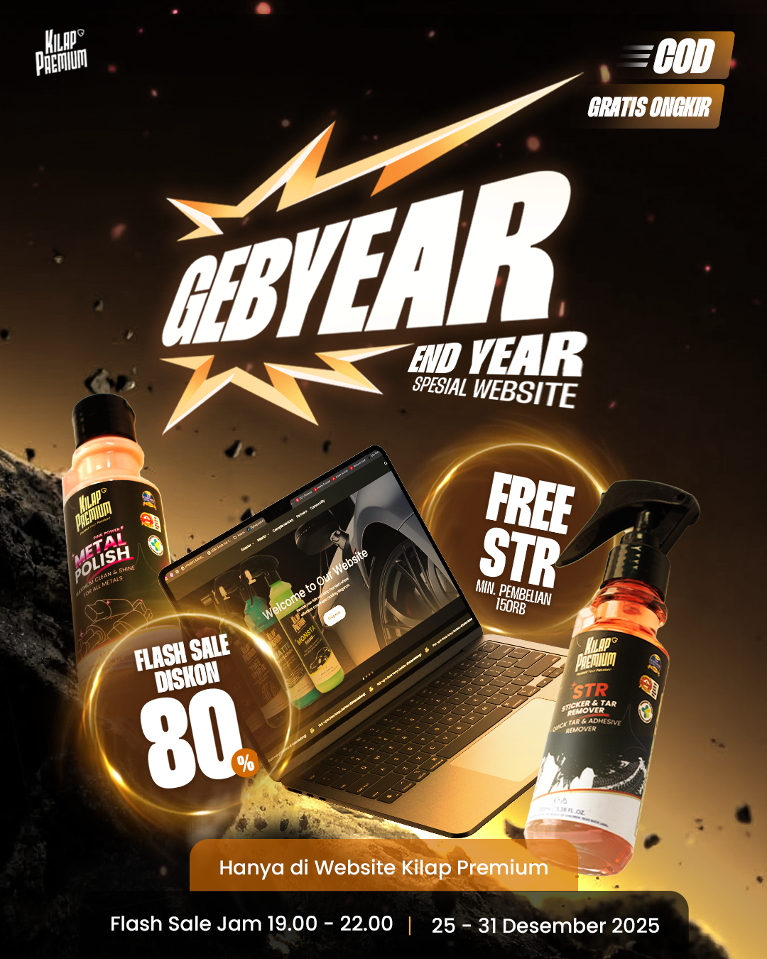 GEBYEAR END YEAR SALE KILAP PREMIUM