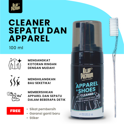 Apparel And Shoes Cleaner - Pembersih Sepatu Tanpa Air