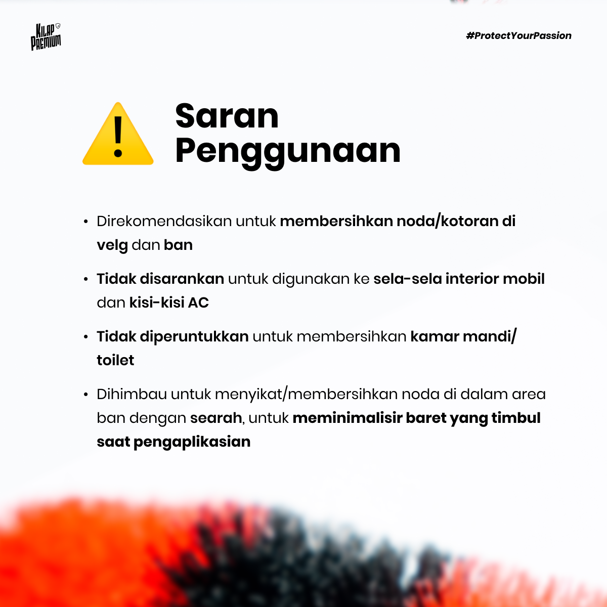 Wheel Brush - Sikat Pembersih Velg Mobil Dan Motor Tanpa Baret
