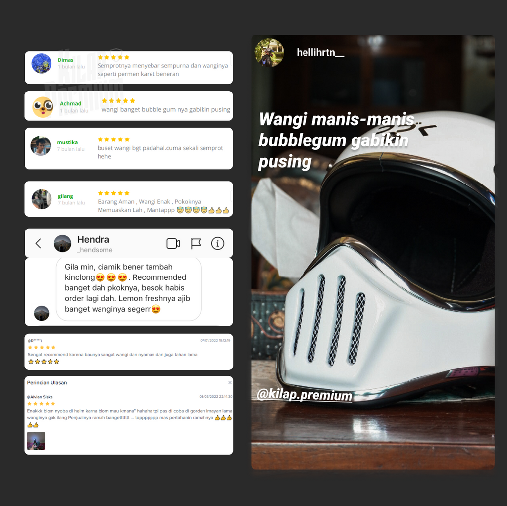 Smells Good - Parfum Helm Dan Sepatu