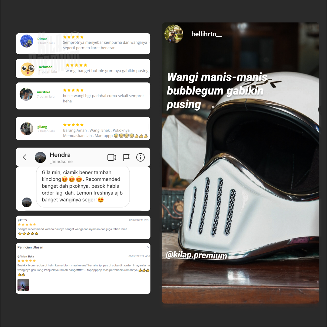 Smells Good - Parfum Helm Dan Sepatu