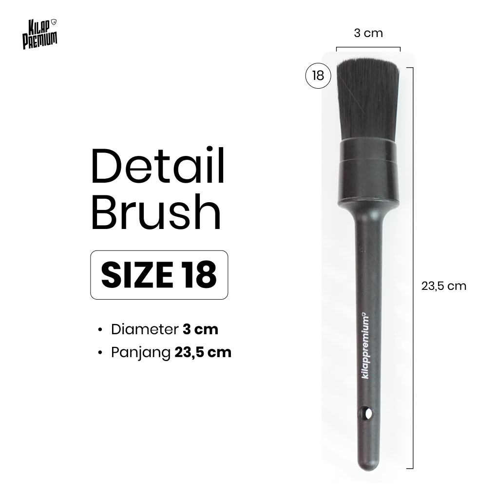 Detailing Brush - Kuas Pembersih Dan Detailing Anti Baret