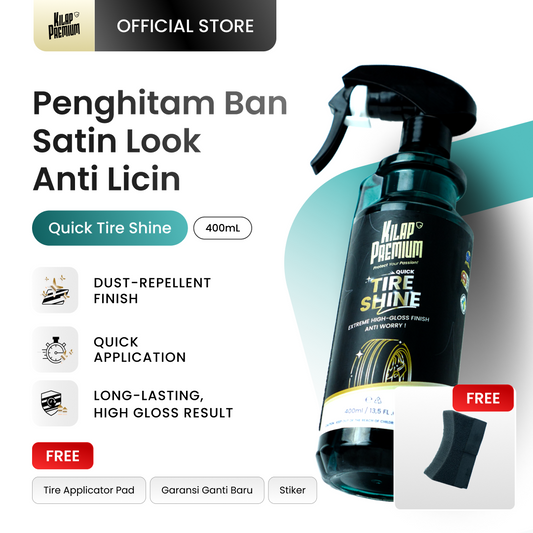 Quick Tire Shine - Penghitam Ban Mobil Dan Motor