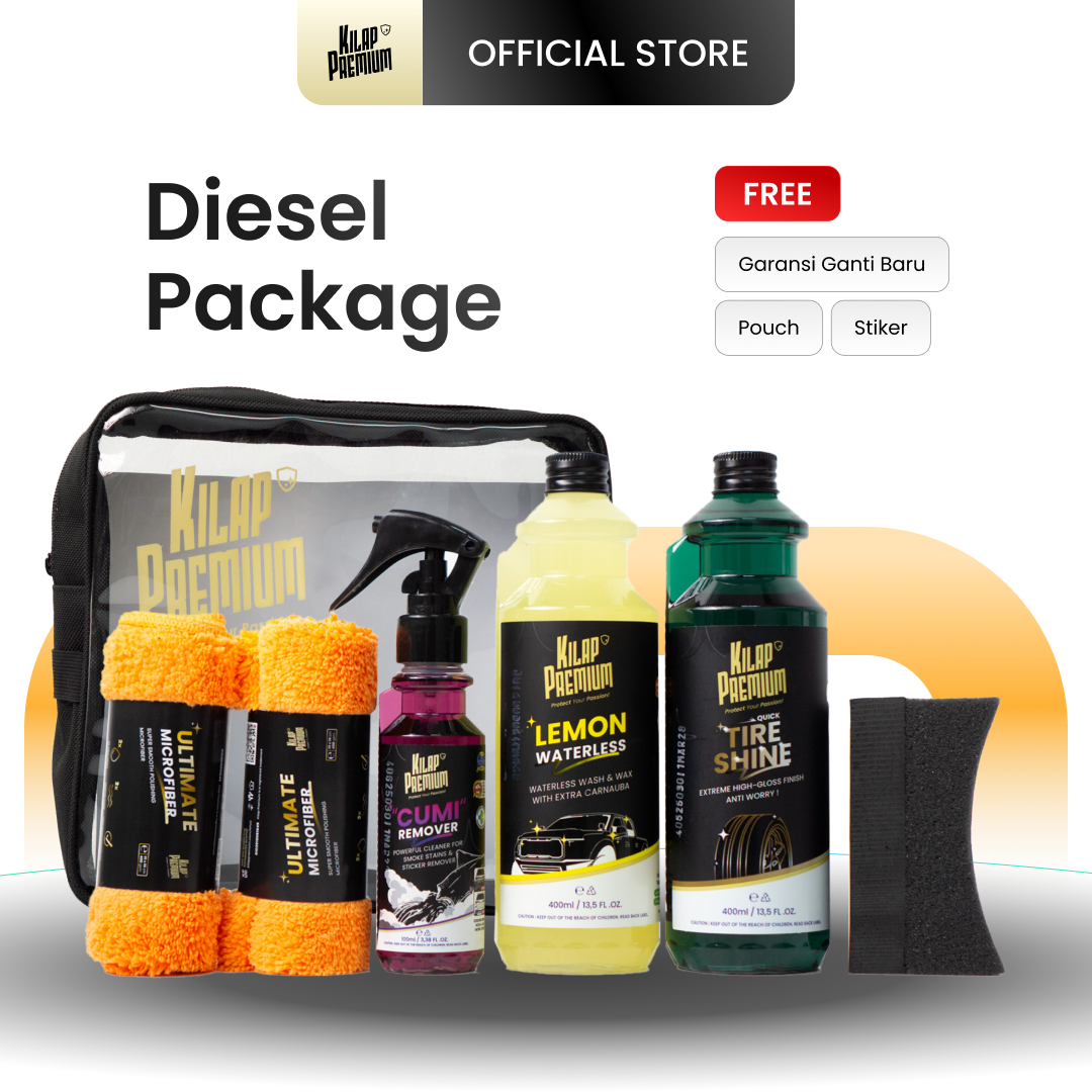 Diesel Package - Paket Pembersih Lengkap Mobil Diesel Spek Cumi