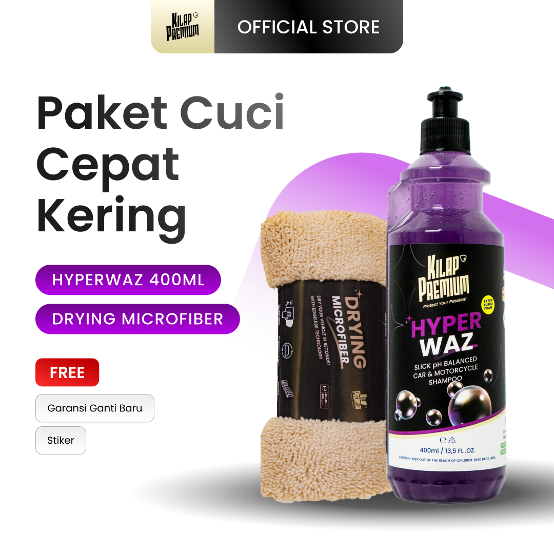 Paket Cuci Hyperwaz - Paket Cuci Motor Dan Mobil pH Balance