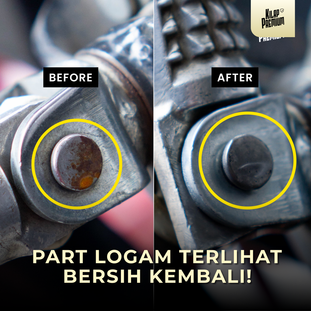 Rustex - Pembersih Karat Pada Mesin Motor