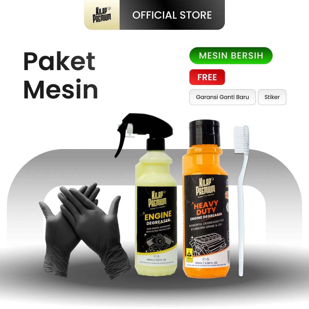 Paket Pembersih Mesin