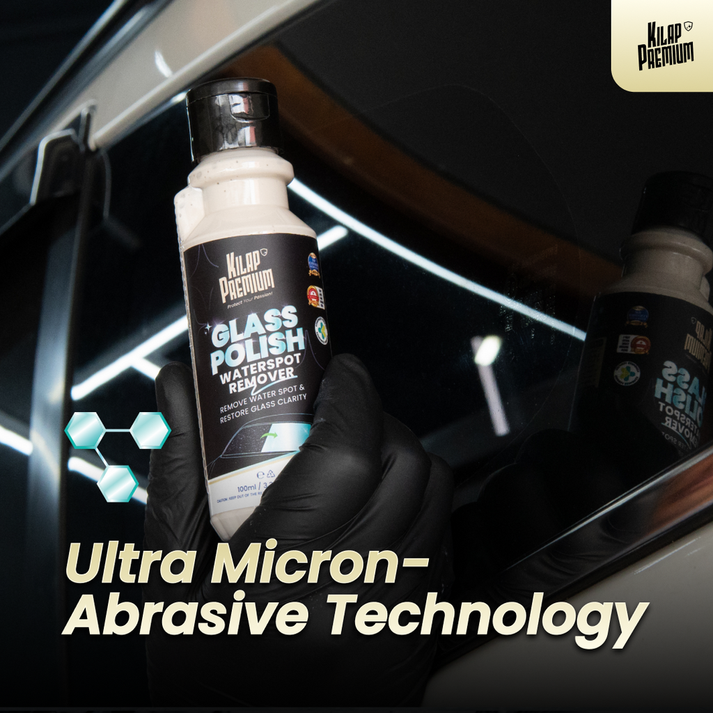 Glass Polish by Kilap Premium - Pembersih Jamur Kaca dan Anti Embun