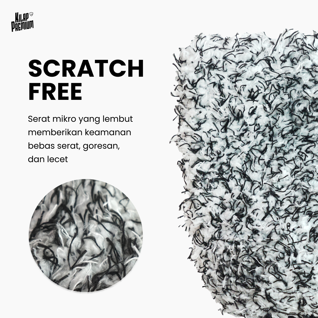 Gentle Korean Wash Mitt - Sarung Tangan Cuci Motor Dan Mobil