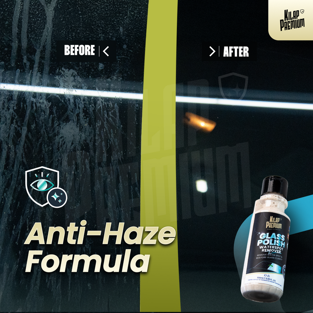 Glass Polish by Kilap Premium - Pembersih Jamur Kaca dan Anti Embun