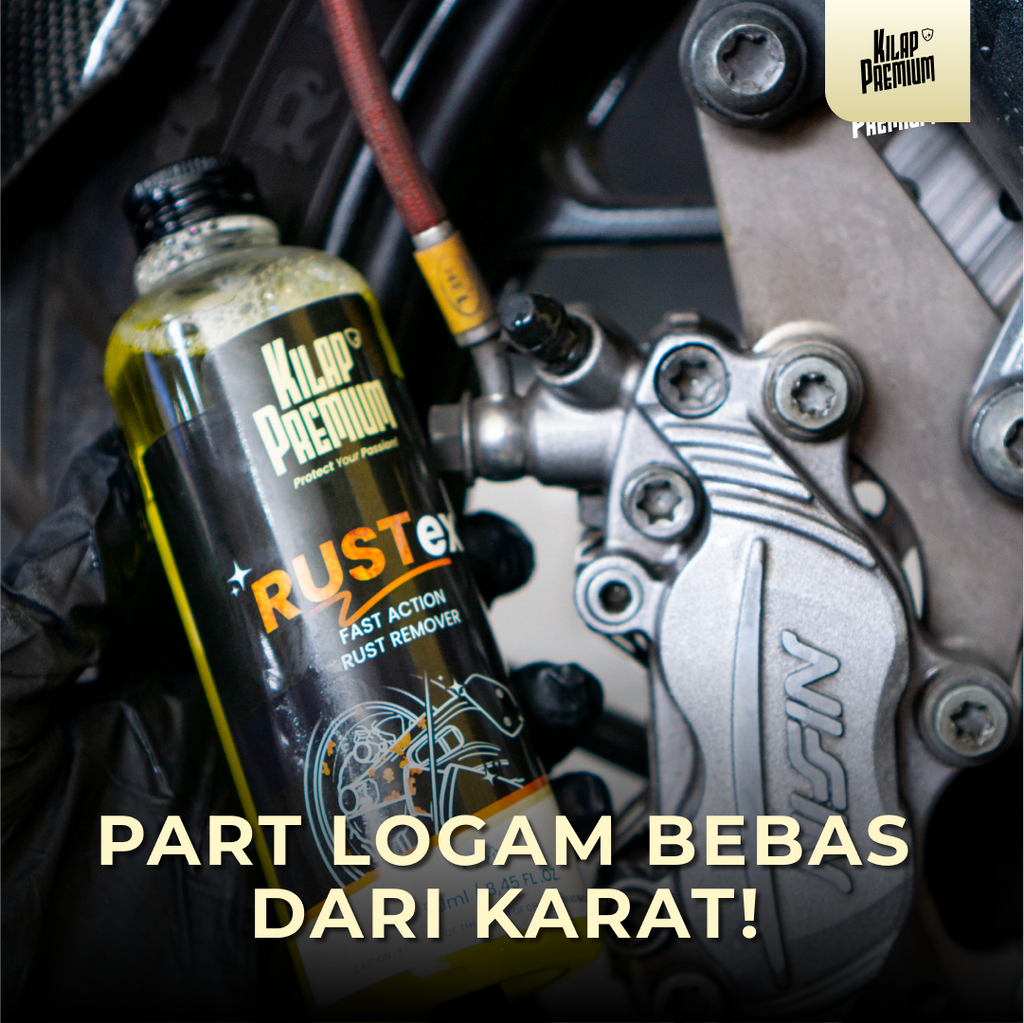 Rustex - Pembersih Karat Pada Mesin Motor