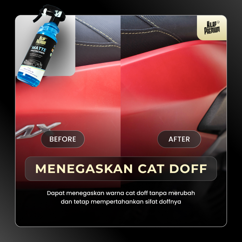 Waterless Clean Kit Glossy - Pembersih Dan Pengkilap Body Motor Mobil Glossy Tanpa Air