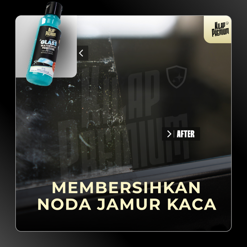 Glass Package - Paket Perawatan Kaca Lengkap