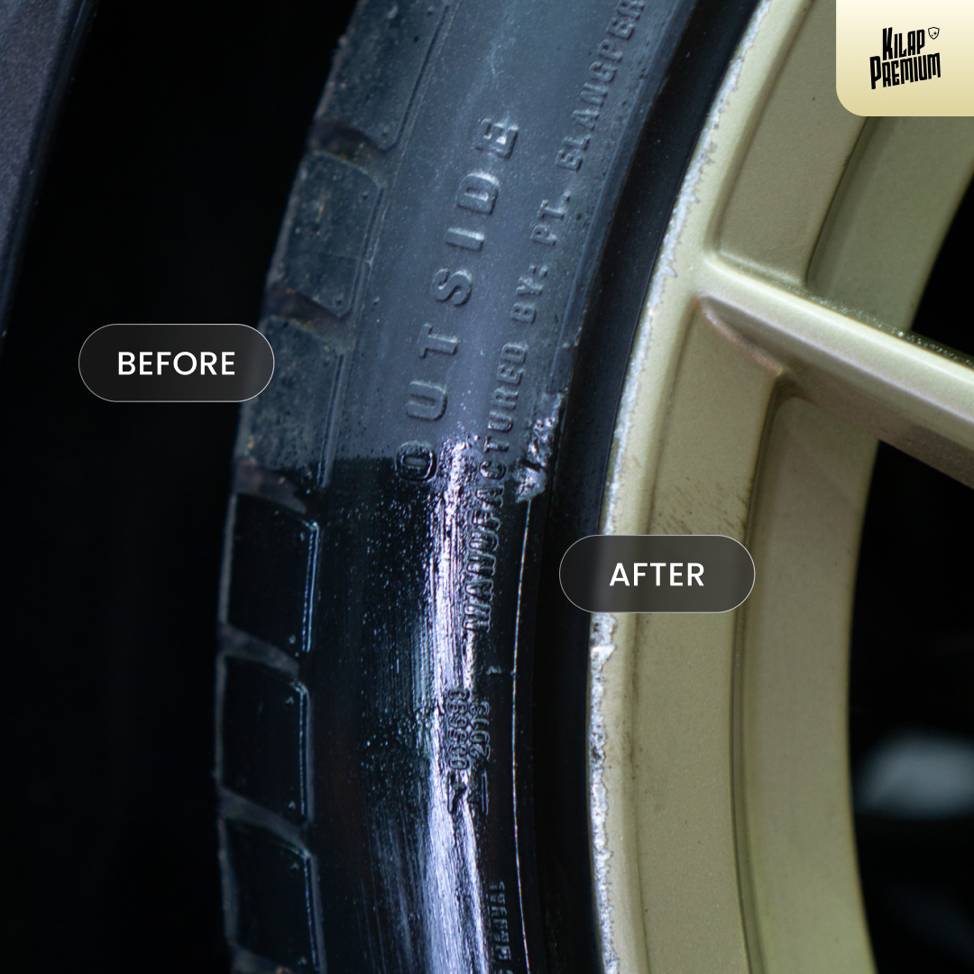 Quick Tire Shine - Penghitam Ban Mobil Dan Motor