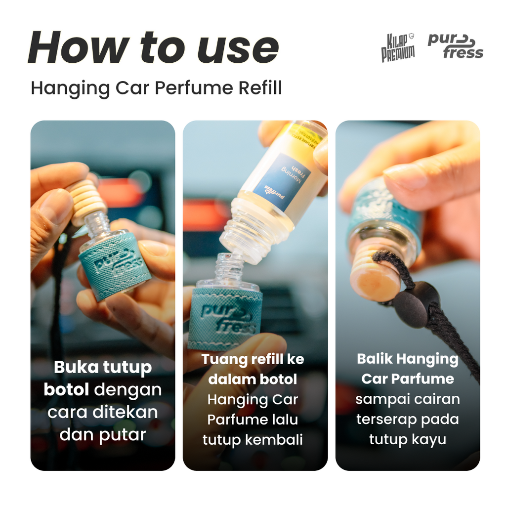 Car Refill Perfume - Parfum Mobil Mewah Tahan Lama