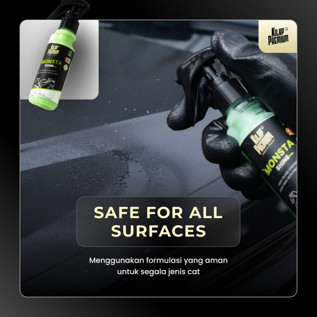 Shine Wash Package - Paket Cuci dan Pengkilap untuk Body Motor dan Mobil