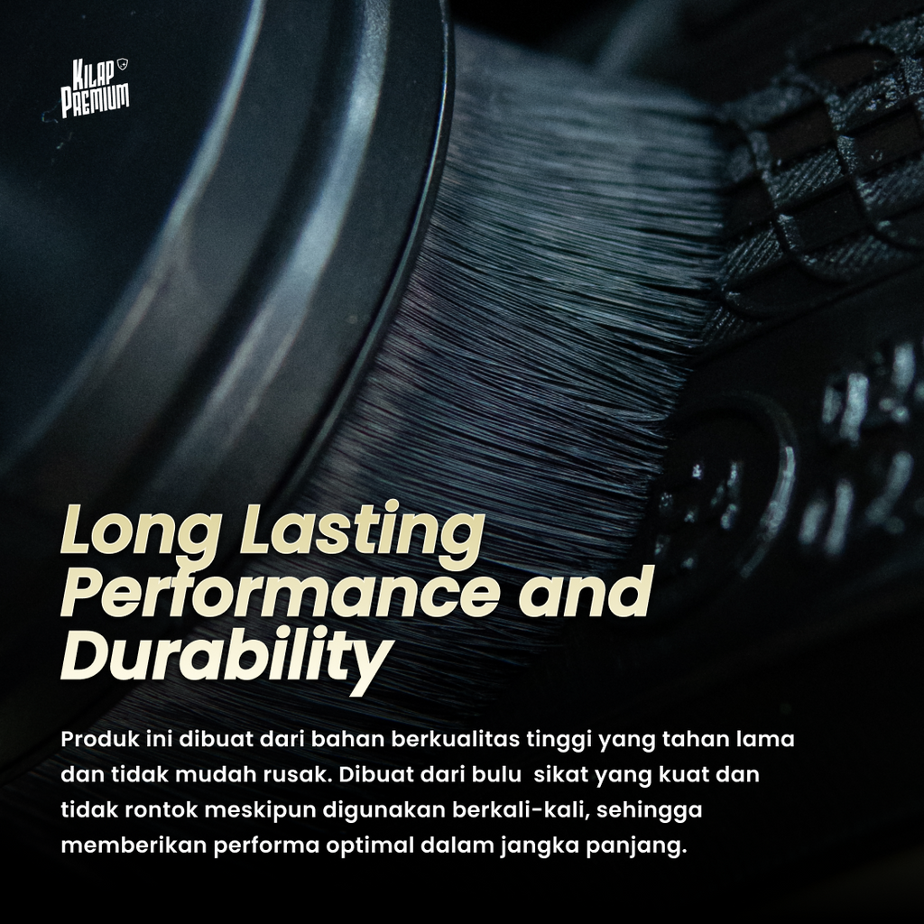 Tire Shine Applicator Brush - Kuas Detailing Semir Ban Mobil Super Halus Tahan Lama
