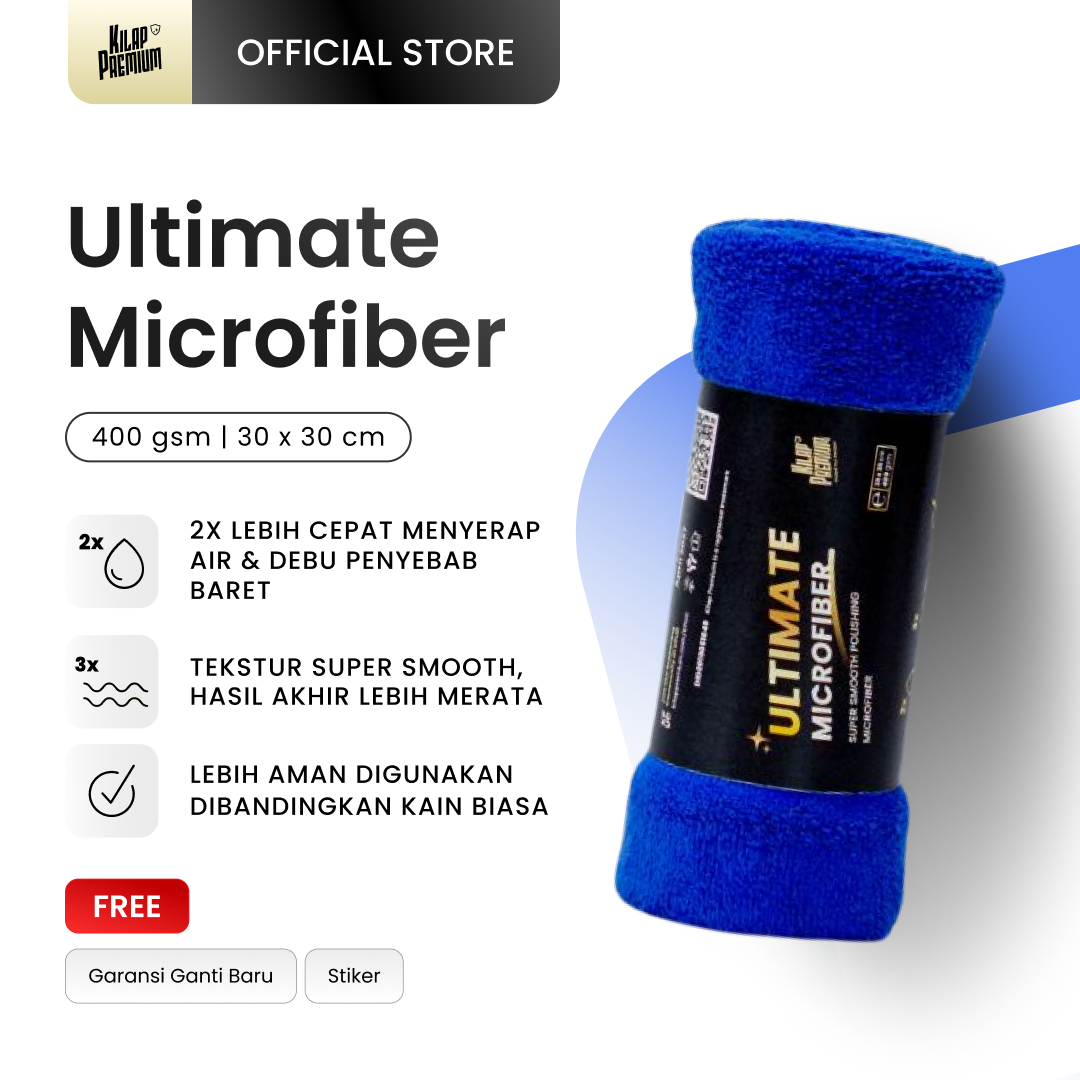 Ultimate Microfiber - Microfiber Detailing Yang Lembut Dan Aman