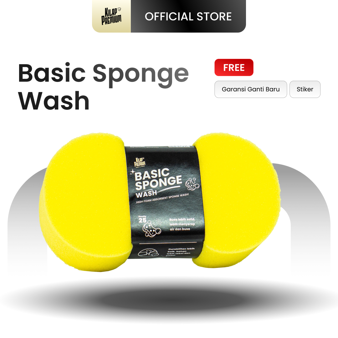 Sponge Wash - Spons Pencuci Motor Halus Anti Baret