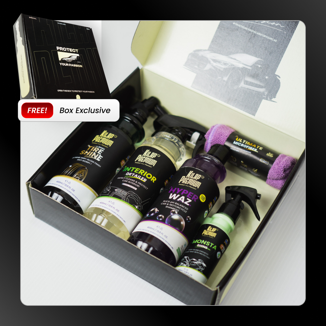 Essential Package - Paket Pembersih Dan Pengkilap Mobil