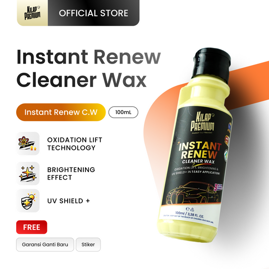 Instant Renew Cleaner Wax - Pembersih Noda Oksidasi Yang Kusam Atau Menguning