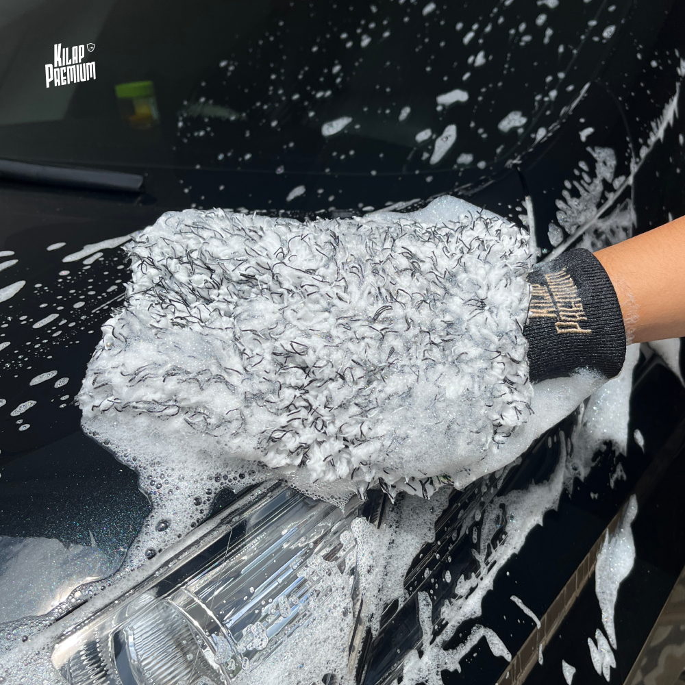 Gentle Korean Wash Mitt - Sarung Tangan Cuci Motor Dan Mobil