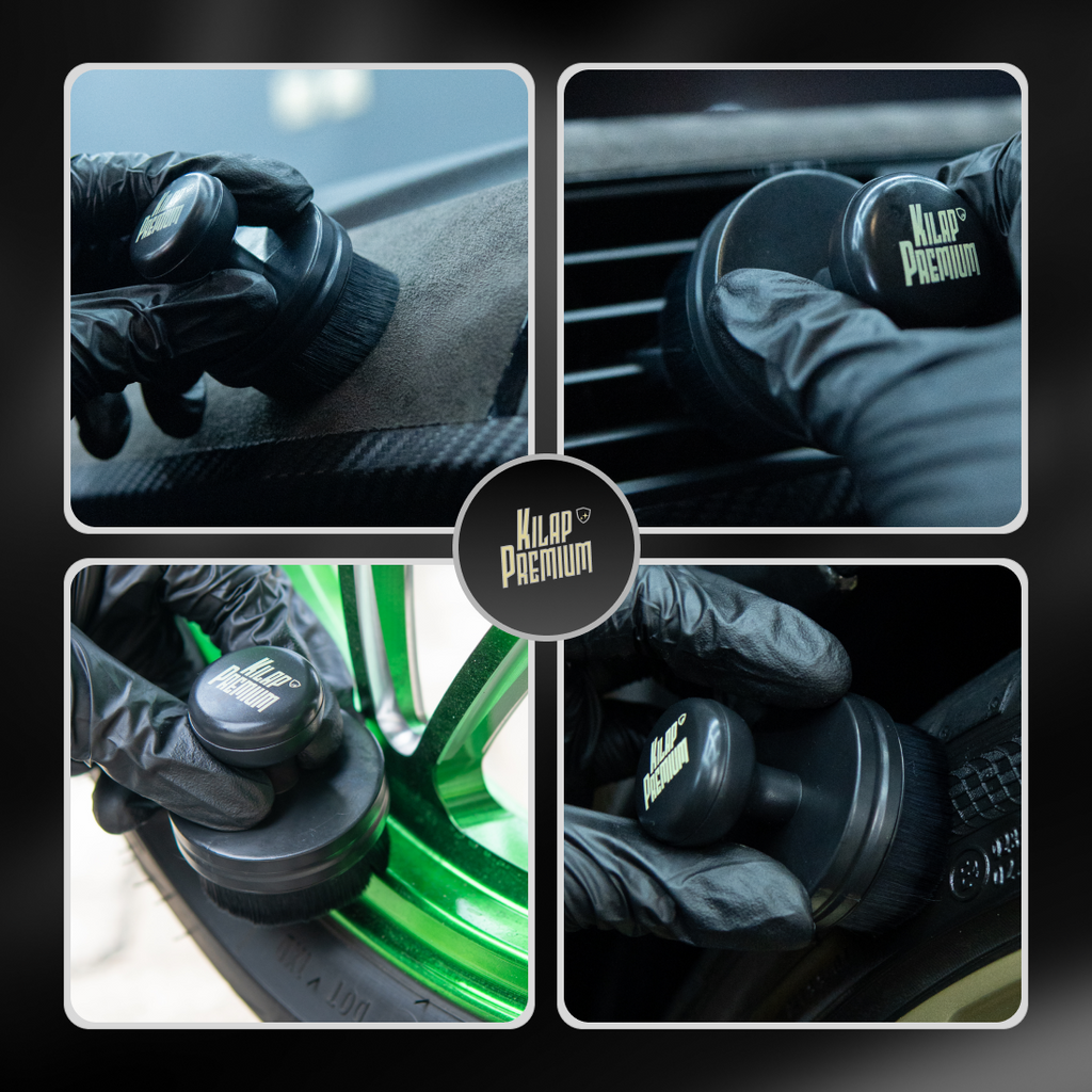 Tire Shine Applicator Brush - Kuas Detailing Semir Ban Mobil Super Halus Tahan Lama