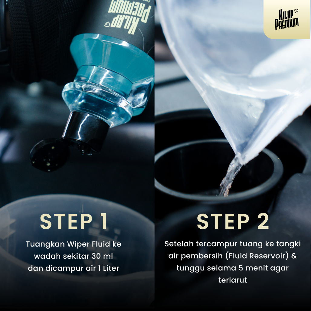 Anti - Fog Wiper Fluid 400ML - Air Sabun Wiper Mobil
