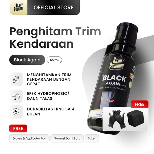 Black Again - Penghitam Body Kasar Motor Dan Mobil