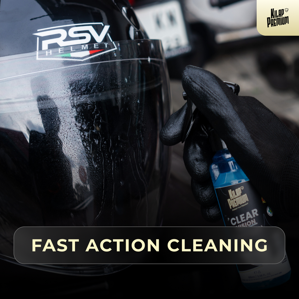 Clear Vision - Pembersih Visor Helm Clear
