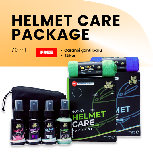 Helmet Care Package - Paket Lengkap Perawatan Helm