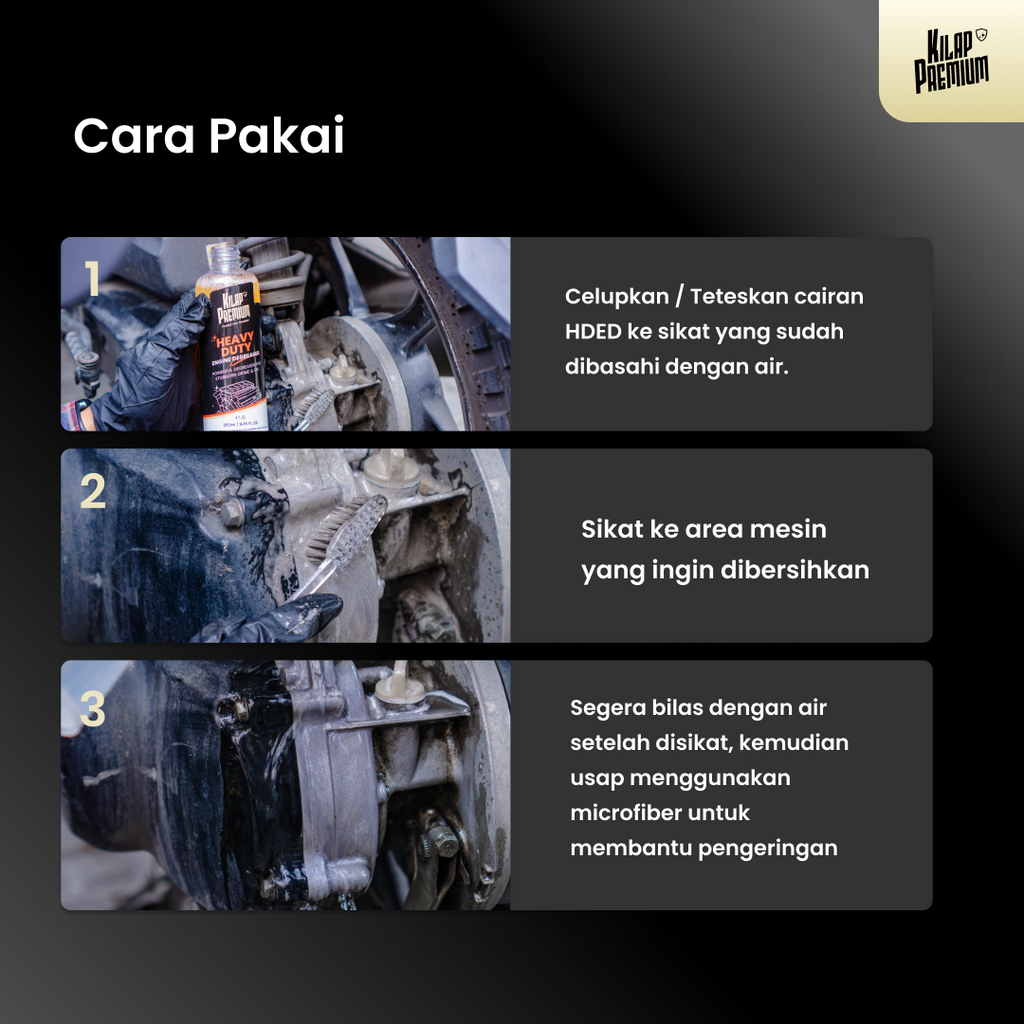 Heavy Duty Engine Degreaser - Pembersih Kerak Mesin Motor Dan Mobil