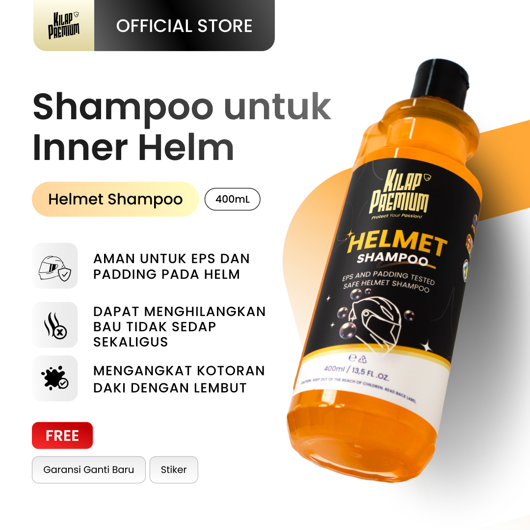 Helmet Shampoo - Sabun Pencuci Helm