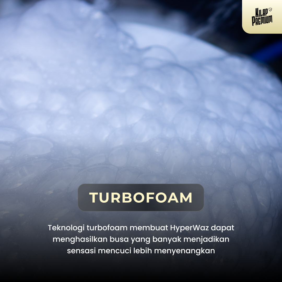 Hyperwaz - Shampoo Cuci Motor Dan Mobil pH Balance