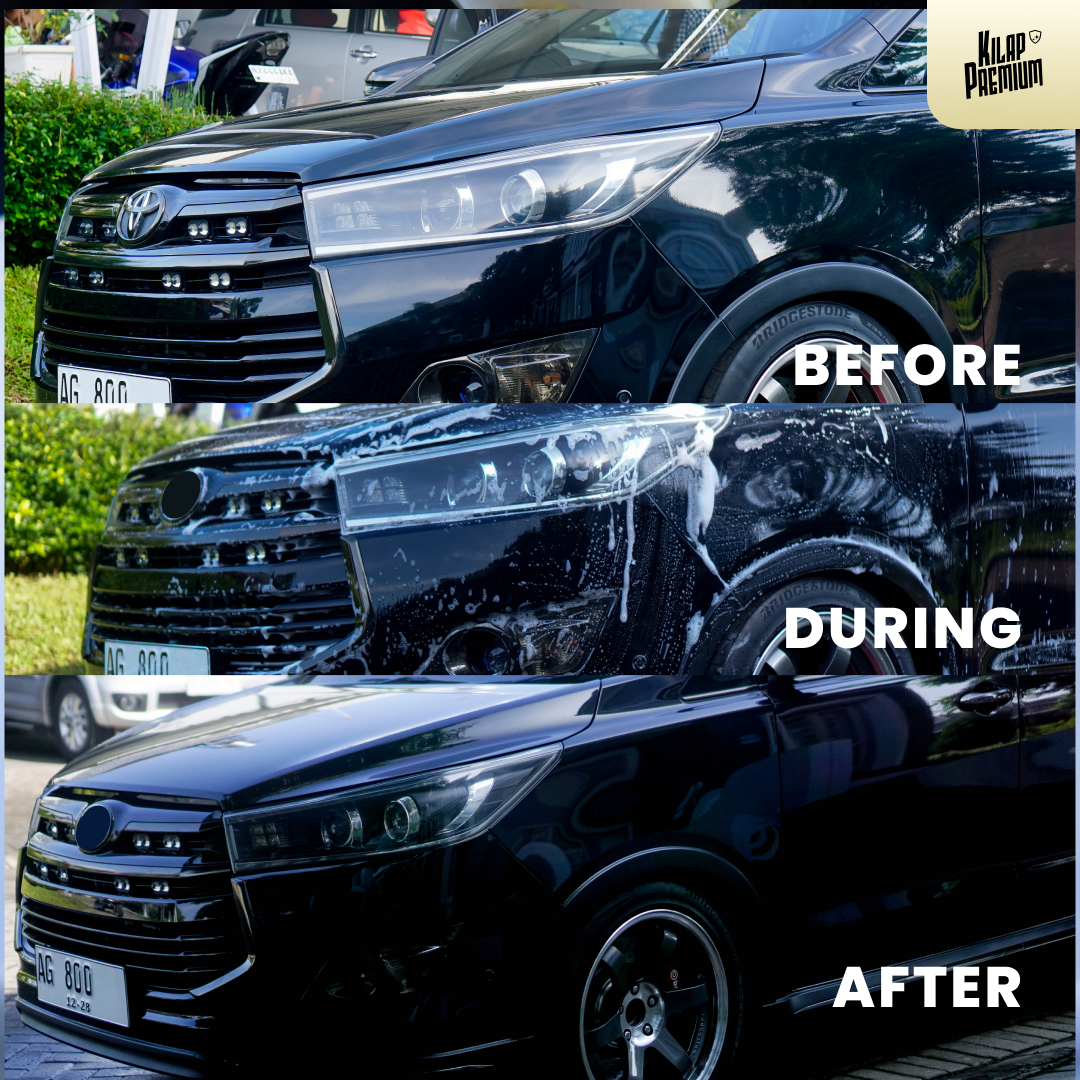 Hyperwax Carnauba Shampoo -  Shampoo Wax Pengkilap Body Mobil Dan Motor