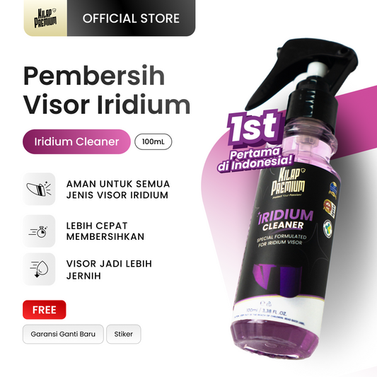 Iridium Cleaner - Pembersih Dan Perawatan Visor Clear